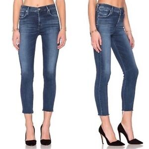 AGOLDE Sophie High Rise Skinny Crop Sz 25